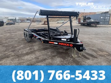7x14 Maxx-D ROX Bumper Pull Roll Off Trailer 14K