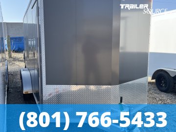 7x16 Alcom Aluminum EZ Hauler XLT Trailer - 7'0" Interior - 7K GVWR -