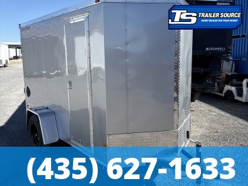 5x10 Wells Cargo Fast Trac Deluxe Enclosed Cargo Trailer - 6'0" Interior - 3.5K GVWR - Ramp Door, Side Door