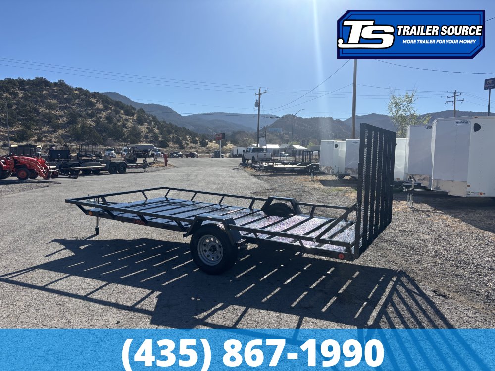 6x14 Echo  Utility Trailer - 3.5K GVWR - Spare Tire