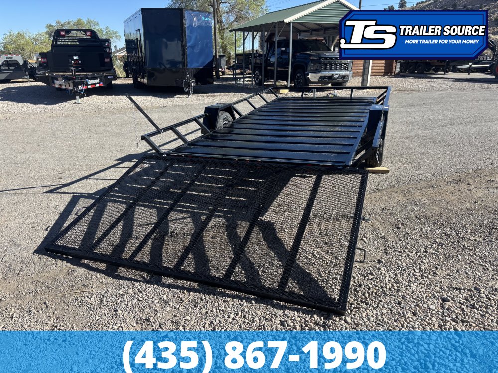 6x14 Echo  Utility Trailer - 3.5K GVWR - Spare Tire