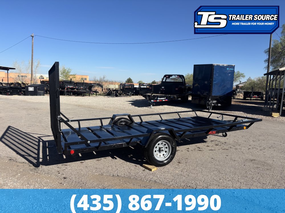 6x14 Echo  Utility Trailer - 3.5K GVWR - Spare Tire
