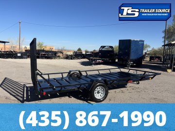 6x14 Echo  Utility Trailer - 3.5K GVWR - Spare Tire
