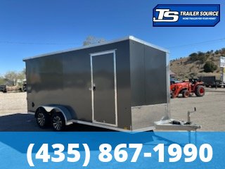 7x16 Look Vision Enclosed Car Hauler