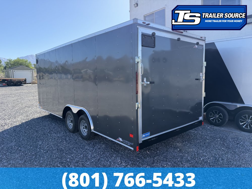 8.5x20 American Hauler Arrow Enclosed Cargo Trailer - 7'0" Interior - 7K GVWR - Ramp Door