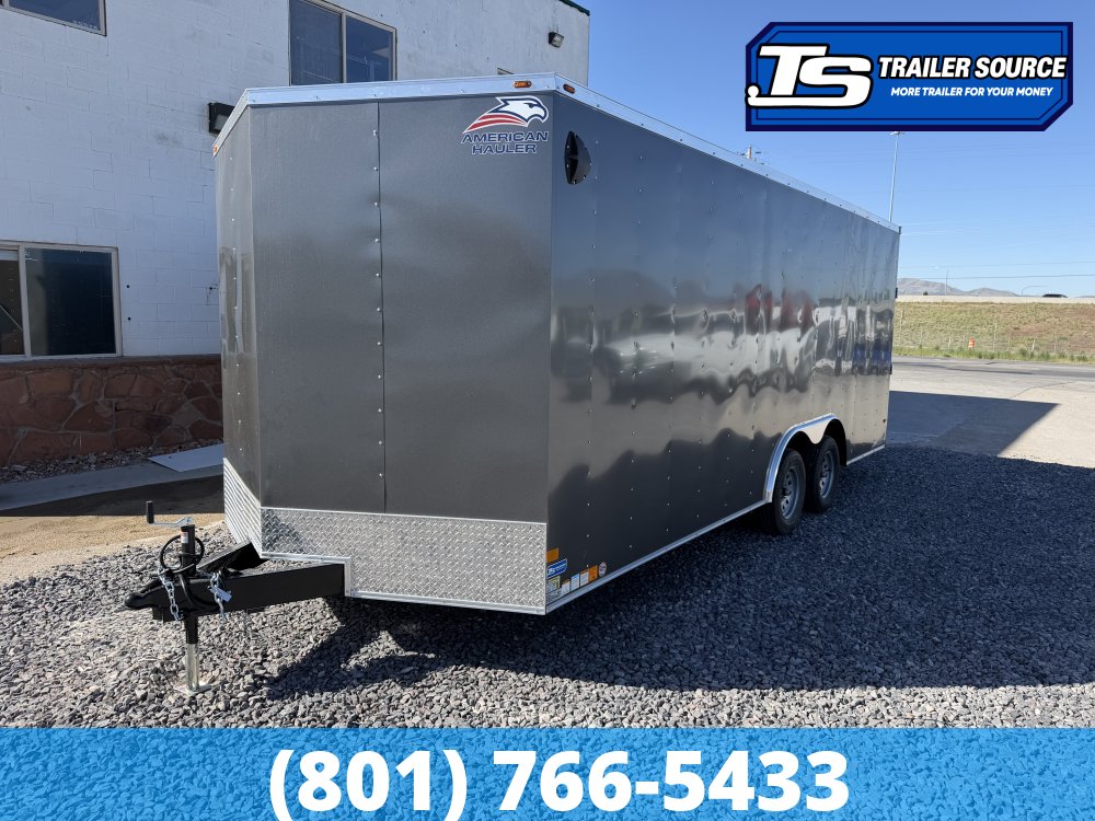 8.5x20 American Hauler Arrow Enclosed Cargo Trailer - 7'0" Interior - 7K GVWR - Ramp Door