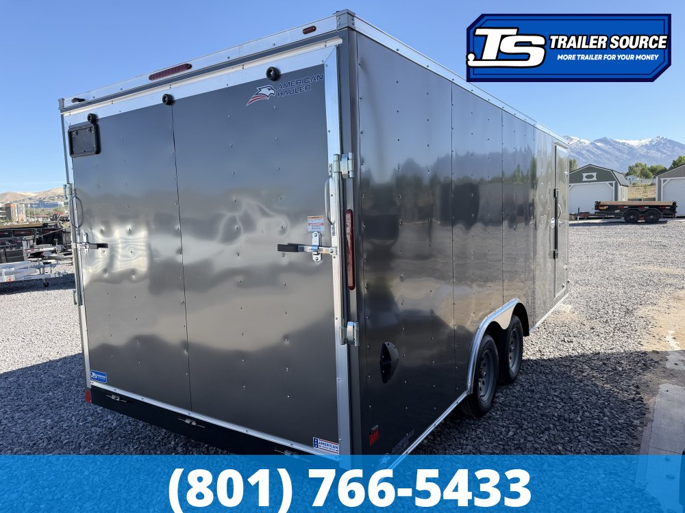 8.5x20 American Hauler Arrow Enclosed Cargo Trailer - 7'0" Interior - 7K GVWR - Ramp Door