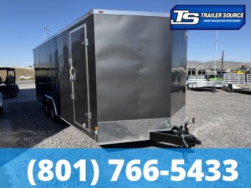 8.5x20 American Hauler Arrow Enclosed Cargo Trailer - 7'0" Interior - 7K GVWR - Ramp Door