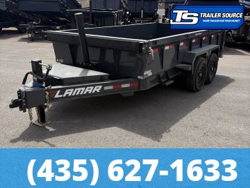7x16 Lamar DT Gooseneck Dump