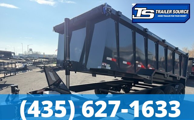 7x16 Lamar DT Gooseneck Dump