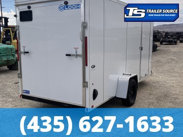 6x14 Look ST DLX Enclosed Cargo Trailer - 6'6" Interior - 3.5K GVWR - .080 PolyCor