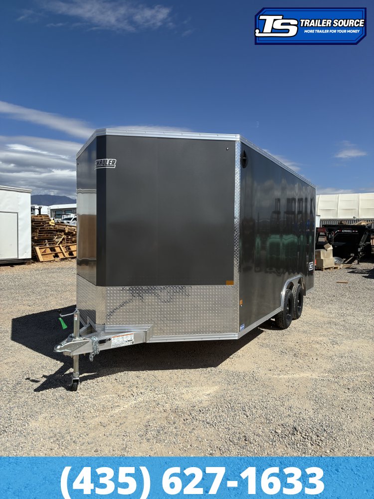 8.5x16 Alcom Aluminum EZ Hauler XLT Auto