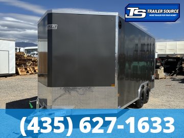 8.5x16 Alcom Aluminum EZ Hauler XLT Auto