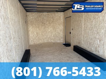 8.5x16 Look ST DLX Enclosed Cargo Trailer - 7'0" Interior - 7K GVWR - .080 PolyCor, Black Out Package