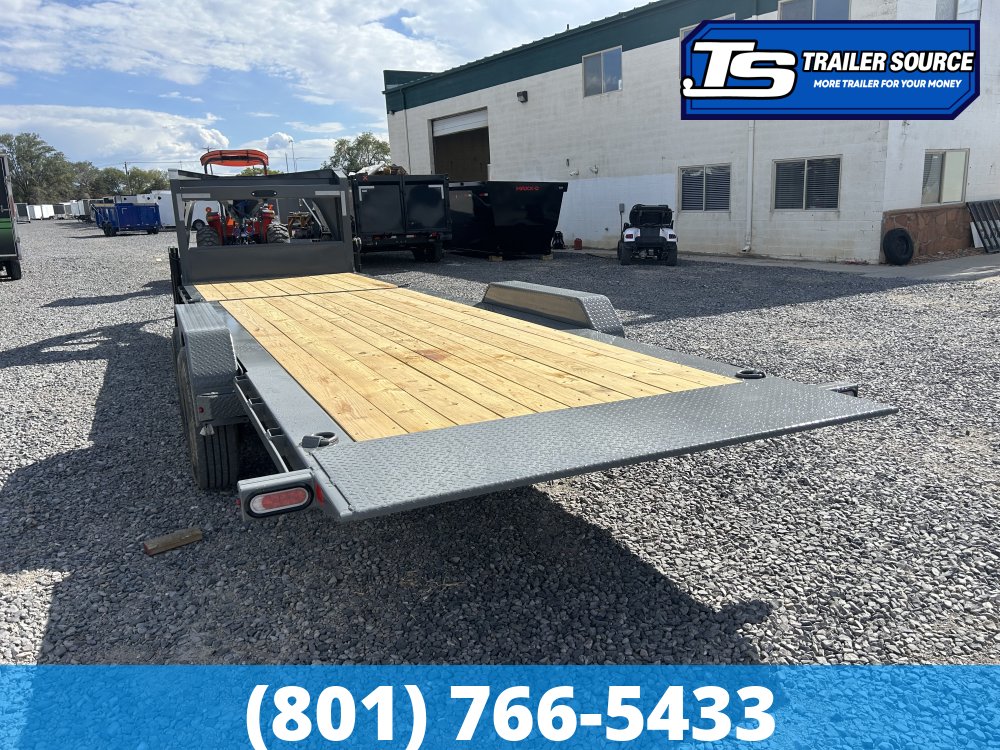 7x26 Diamond C HDT-GN 210 Gooseneck Tilt Trailer - 23K GVWR - ABS Brakes, Hydraulic Jack(s)