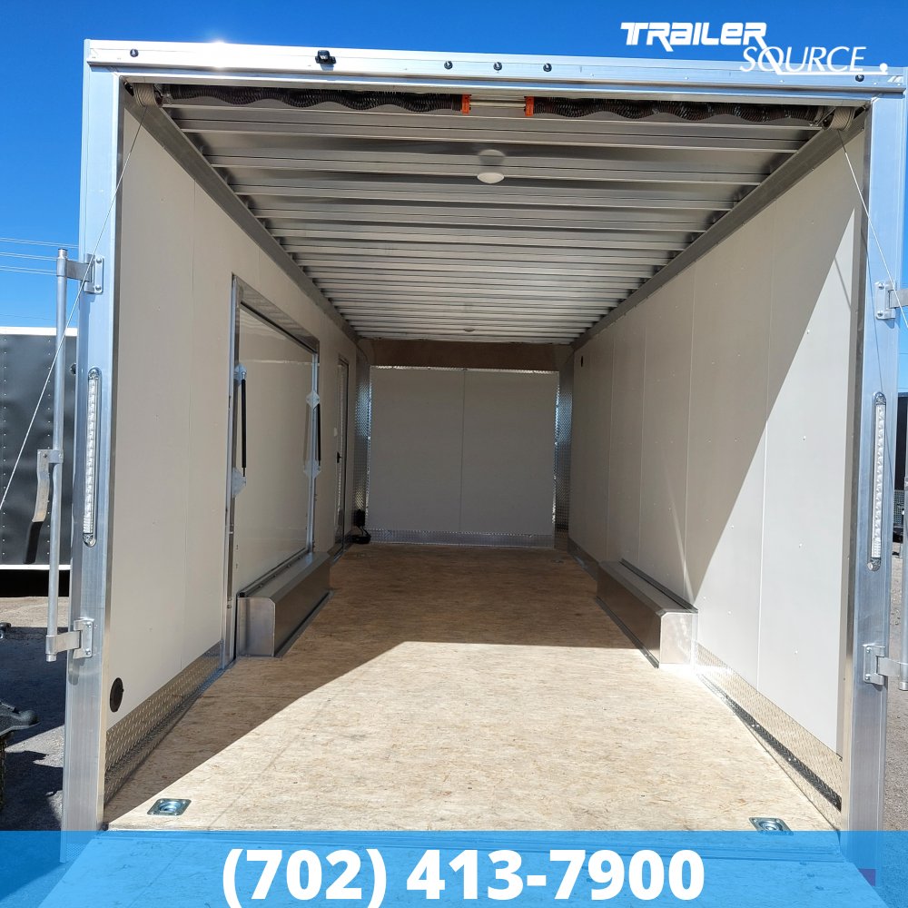 8.5x24 Alcom EZ Hauler 7'0" Interior Enclosed Cargo