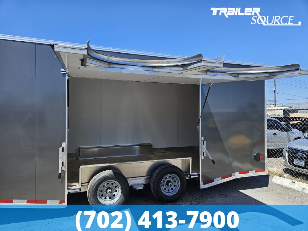 8.5x24 Alcom EZ Hauler 7'0" Interior Enclosed Cargo