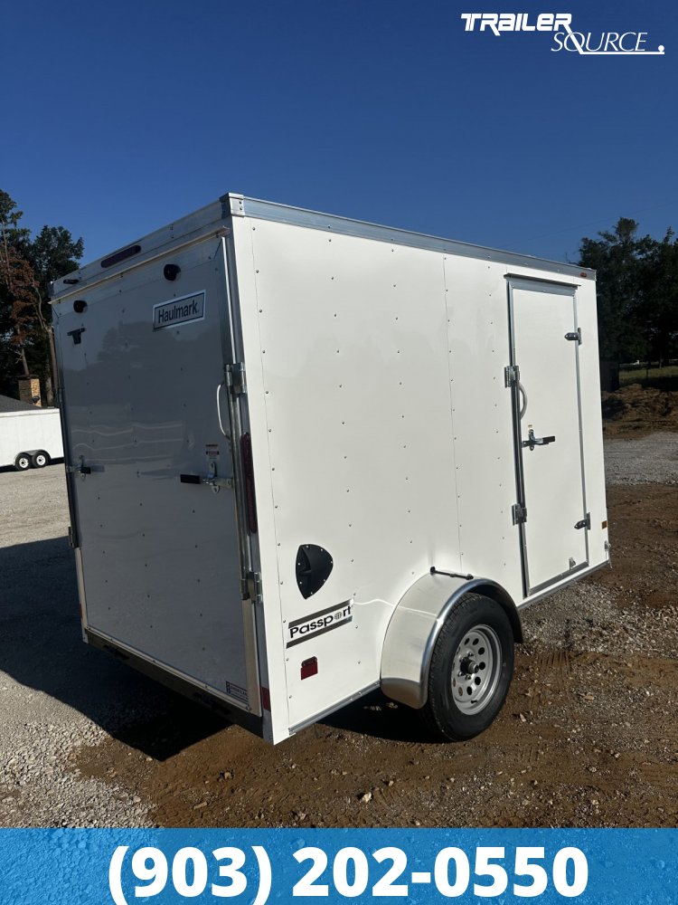 6x10 Haulmark Passport 6'6" Interior Single Axle Enclosed Cargo