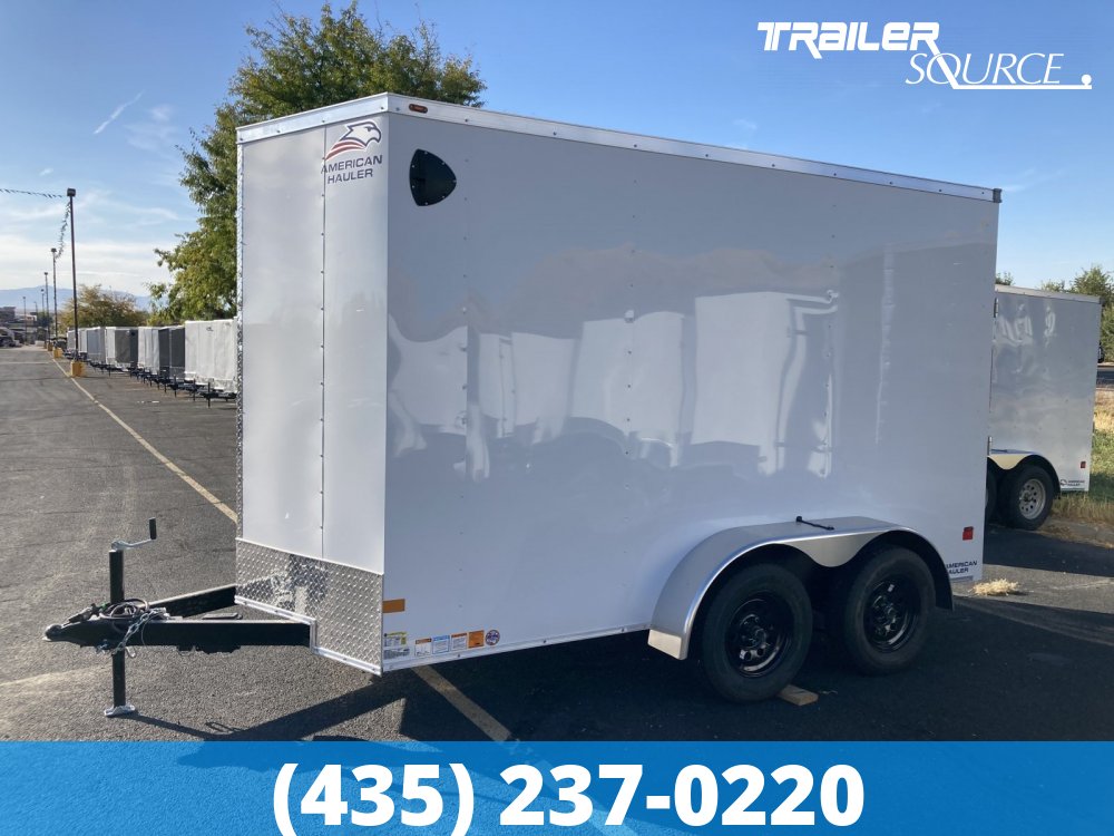 6x12 American Hauler Arrow Deluxe 7'0" 7K Tandem Axle Enclosed Cargo