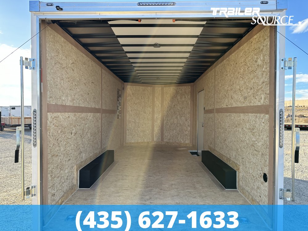 8.5x18 Haulmark Transport 7'6" Interior 10K Tandem Axle Enclosed Cargo