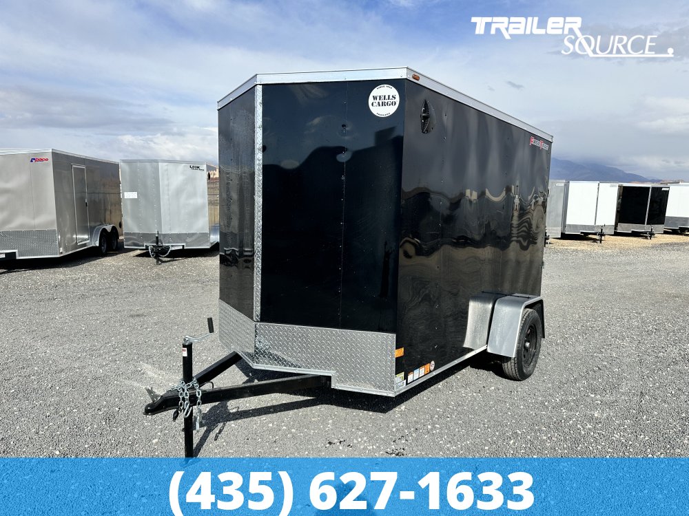 6x10 Wells Cargo Fast Trac Deluxe 6'6" Interior Single Axle Enclosed Cargo