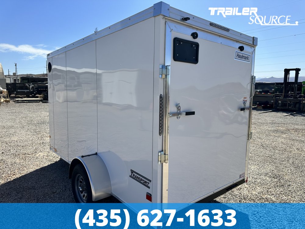 6x12 Haulmark Transport 6'6" Interior Single Axle Enclosed Cargo