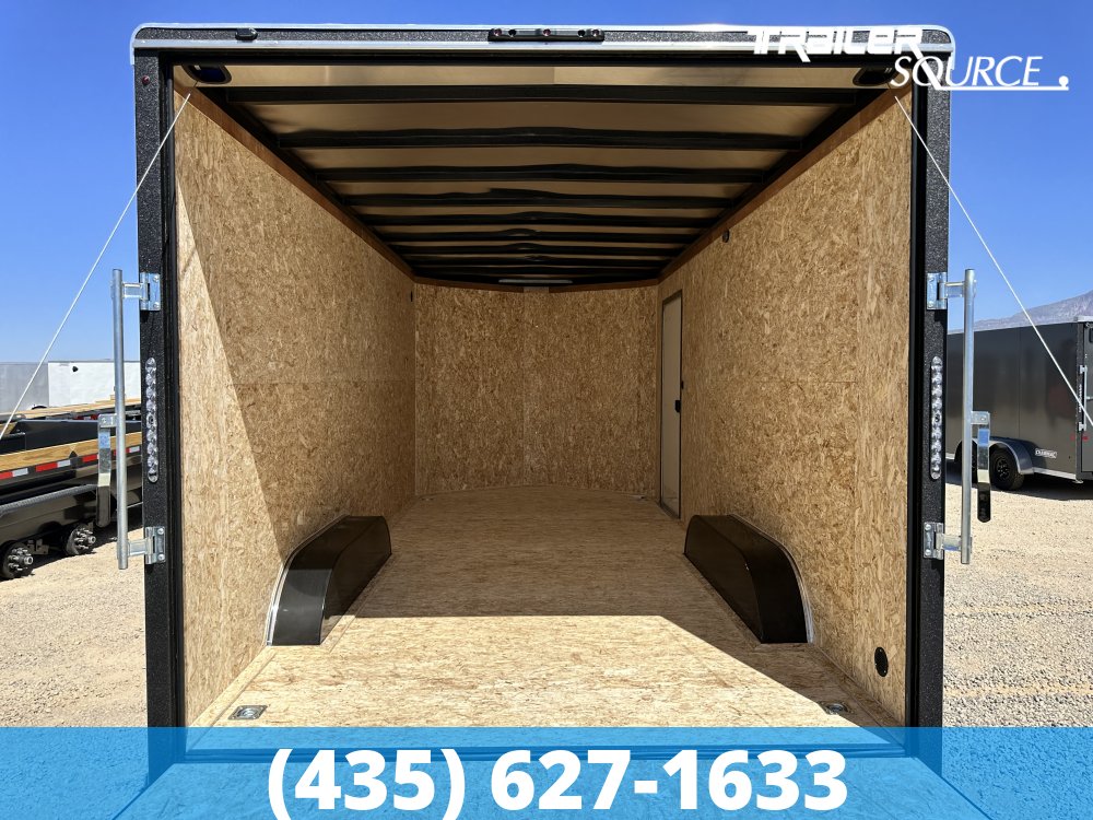 8.5x18 Charmac Commercial Duty 7'0" Interior 12K Enclosed Cargo