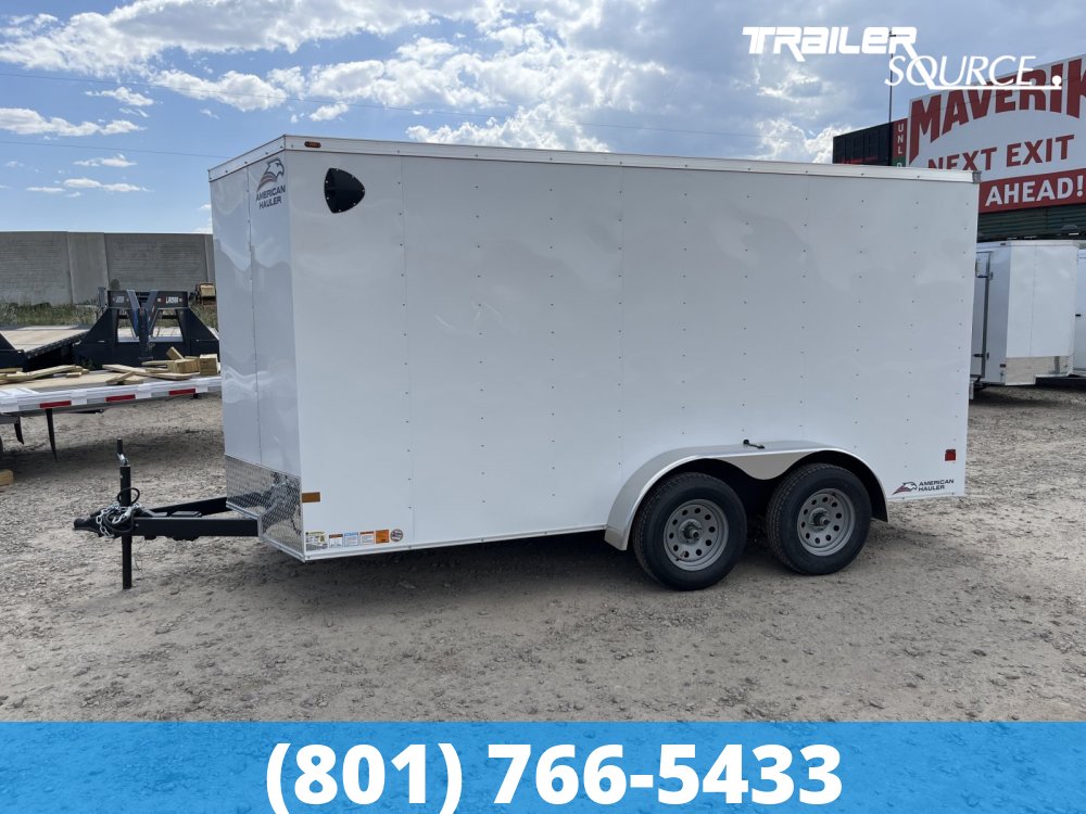 7x14 American Hauler Arrow 6'6" 7K Tandem Axle Enclosed Cargo