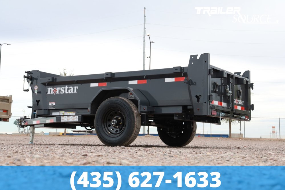 5x10 Norstar Iron Bull DCB 18" Sides 5K Dump Trailer