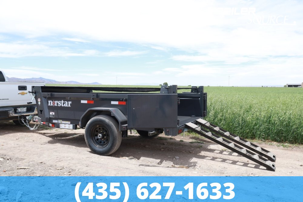5x10 Norstar Iron Bull DCB 18" Sides 5K Dump Trailer