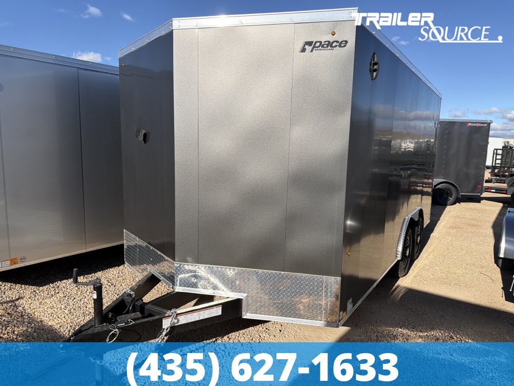 8.5x16 Pace American Outback Deluxe 7'0" Interior 10K Tandem Axle Enclosed Cargo