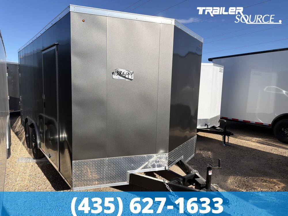 8.5x16 Pace American Outback Deluxe 7'0" Interior 10K Tandem Axle Enclosed Cargo