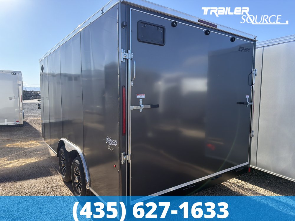 8.5x16 Pace American Outback Deluxe 7'0" Interior 10K Tandem Axle Enclosed Cargo