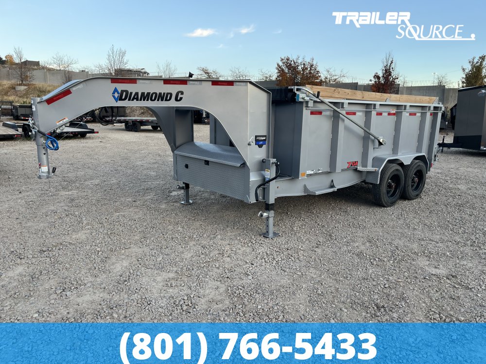 7x14 Diamond C LPT210-GN Dump