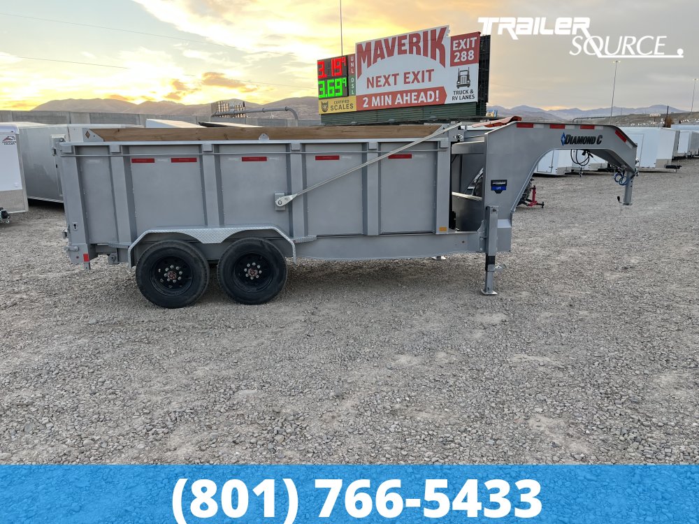 7x14 Diamond C LPT210-GN Dump