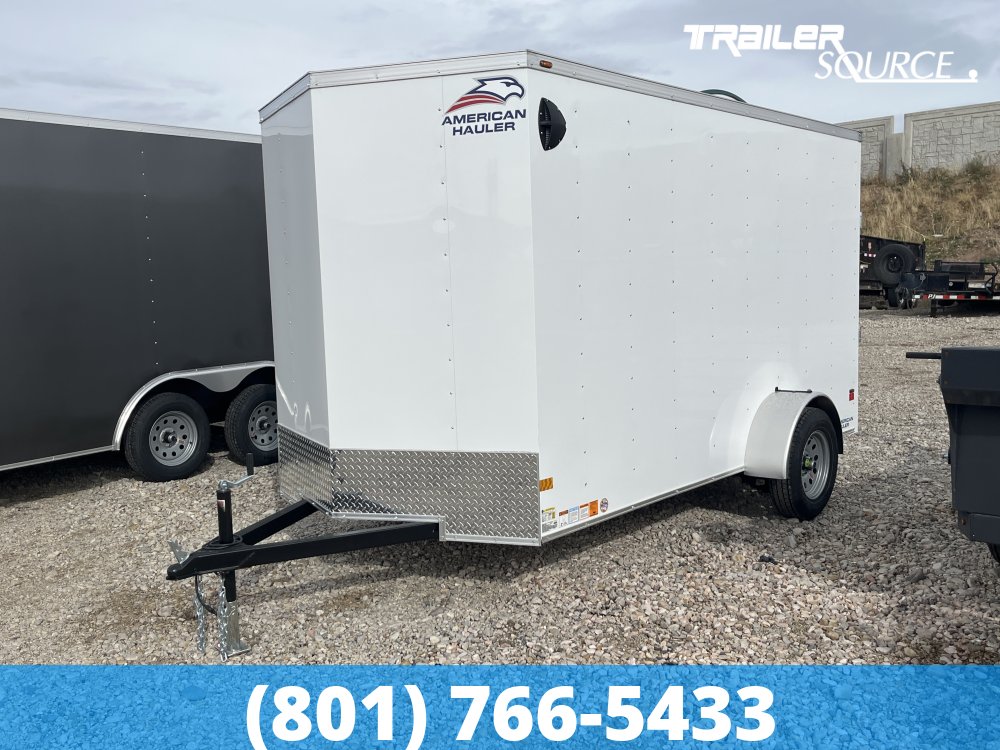 6x12 American Hauler Arrow Single Axle Enclosed Cargo