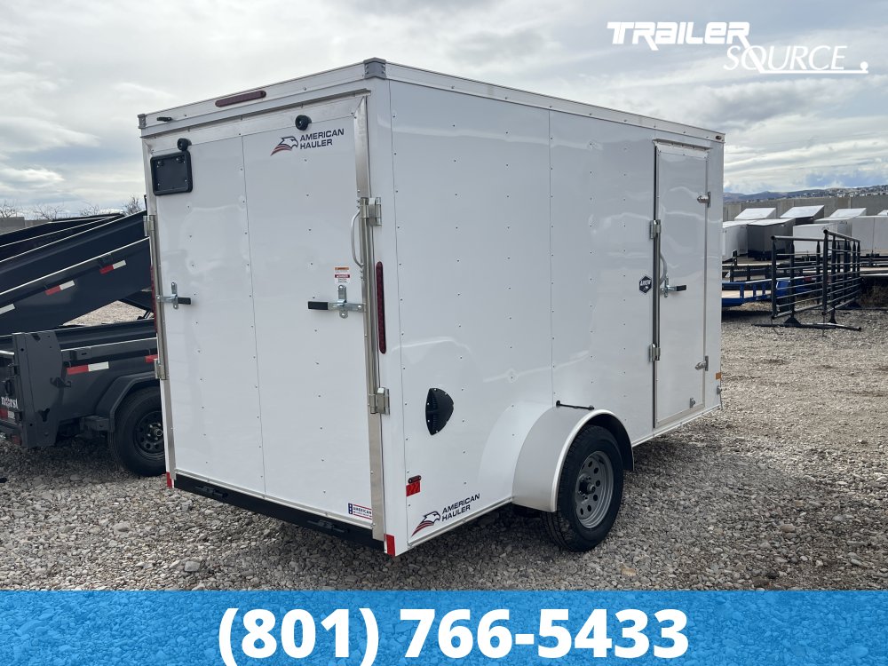 6x12 American Hauler Arrow Single Axle Enclosed Cargo