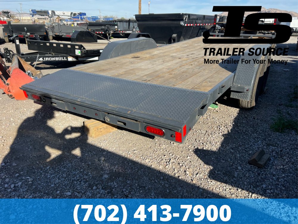 7x20 Lamar CE Flatbed Car Hauler *10 Ply Tire Upgrade*