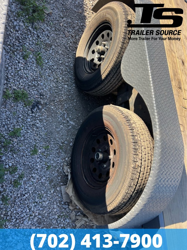 7x20 Lamar CE Flatbed Car Hauler *10 Ply Tire Upgrade*