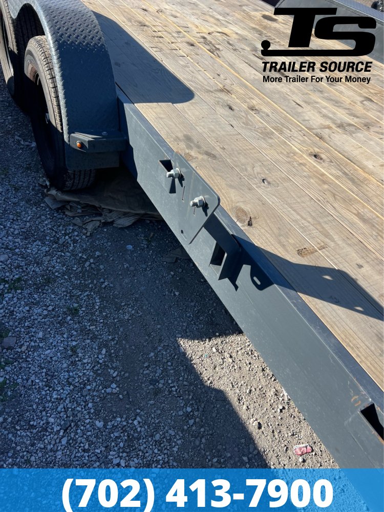 7x20 Lamar CE Flatbed Car Hauler *10 Ply Tire Upgrade*