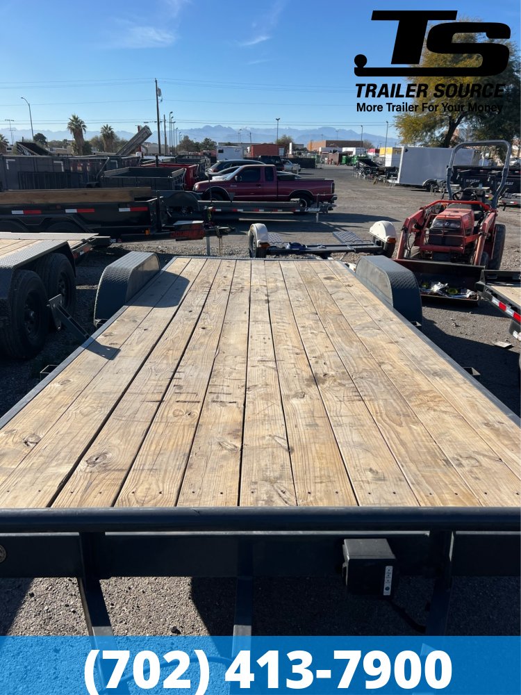 7x20 Lamar CE Flatbed Car Hauler *10 Ply Tire Upgrade*