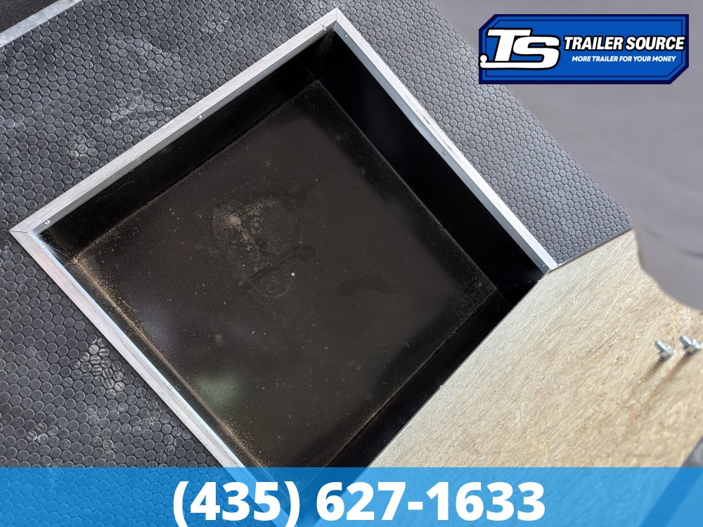 8.5x28 Haulmark Edge Burnout Pkg Premium Enclosed Race Car Hauler Trailer - 7'10" Interior - 12K GVWR -