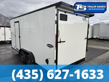 7.5x18 Look Element SE Enclosed Cargo Trailer - 7'0" Interior - 7K GVWR - .080 PolyCor, Alloy Wheels, Black Out Package, Rear Load Lights