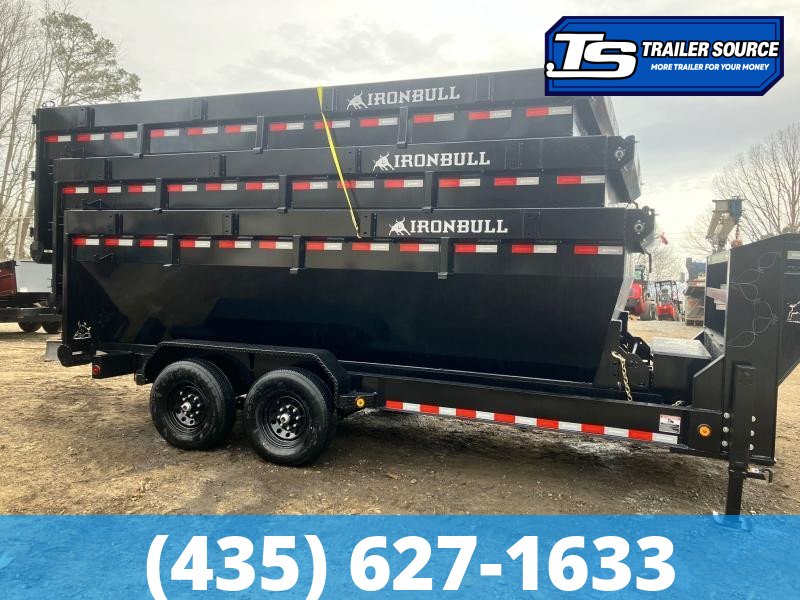 Iron Bull Roll Off Dumpster Bin Only 16 ft 48" Sides