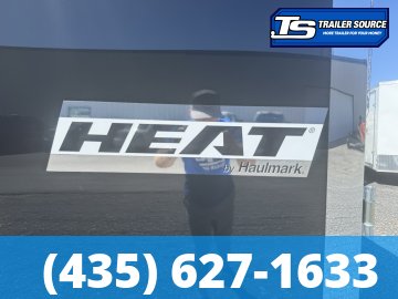 8.5x20 Haulmark Heat Enclosed Car Hauler Trailer - 7'0" Interior - 10K GVWR - 2 Tone Color, Rear Spoiler w/ Load Lights