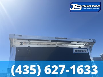 8.5x20 Haulmark Heat Enclosed Car Hauler Trailer - 7'0" Interior - 10K GVWR - 2 Tone Color, Rear Spoiler w/ Load Lights