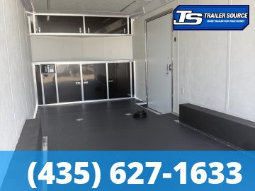 8.5x20 Haulmark Heat Enclosed Car Hauler Trailer - 7'0" Interior - 10K GVWR - 2 Tone Color, Rear Spoiler w/ Load Lights
