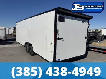 8.5x26 Look ST DLX Enclosed Cargo Trailer - 7'0" Interior - 10K GVWR - .080 PolyCor, Black Out Package, Rear Spoiler w/ Load Lights