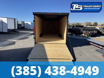8.5x26 Look ST DLX Enclosed Cargo Trailer - 7'0" Interior - 10K GVWR - .080 PolyCor, Black Out Package, Rear Spoiler w/ Load Lights