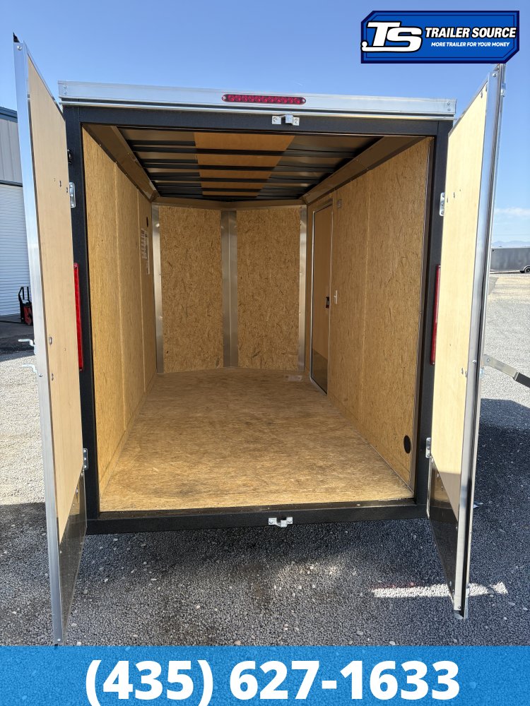 6x12 Pace American Outback DLX Enclosed Cargo Trailer - 6'6" Interior - 3.5K GVWR - Barn Doors